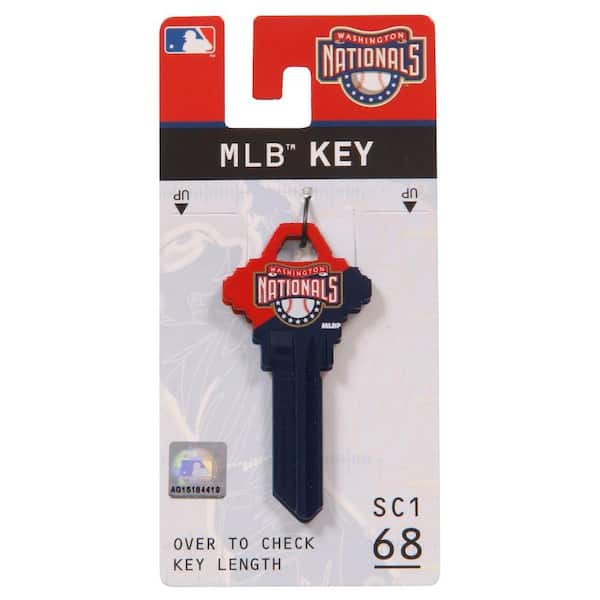 Hillman #68 MLB Washington Nationals Key Blank