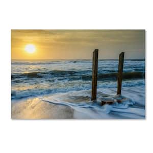 22 in. x 32 in. "Kissed by the Sea" by PIPA Fine Art Printed Canvas Wall Art