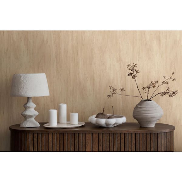 Woods and Wicker Collection Brown Wood Effect Matte Finish Vinyl