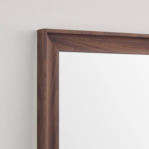 木製ミラー ブラウン ボックスミラー 14170ミラー WALNUT(W14×D6×H170cm)税込￥74,000