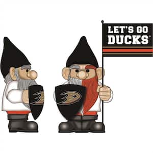 10 in. x 6 in. Anaheim Ducks NHL Garden Gnome with Team Flag