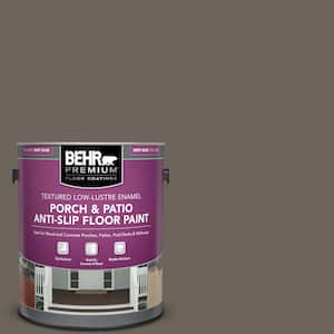 1 gal. #N360-6 Patio Stone Textured Low-Lustre Enamel Interior/Exterior Porch and Patio Anti-Slip Floor Paint