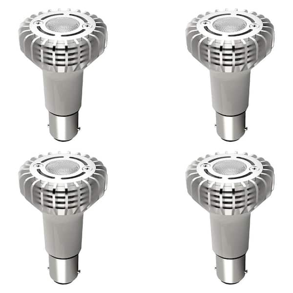 Sunlite 3-Watt 20 Watt Equivalence 1383-Shape Code Elevator Bulb BA15s Base LED Light Bulb. Bright White 3000K (4-Pack)