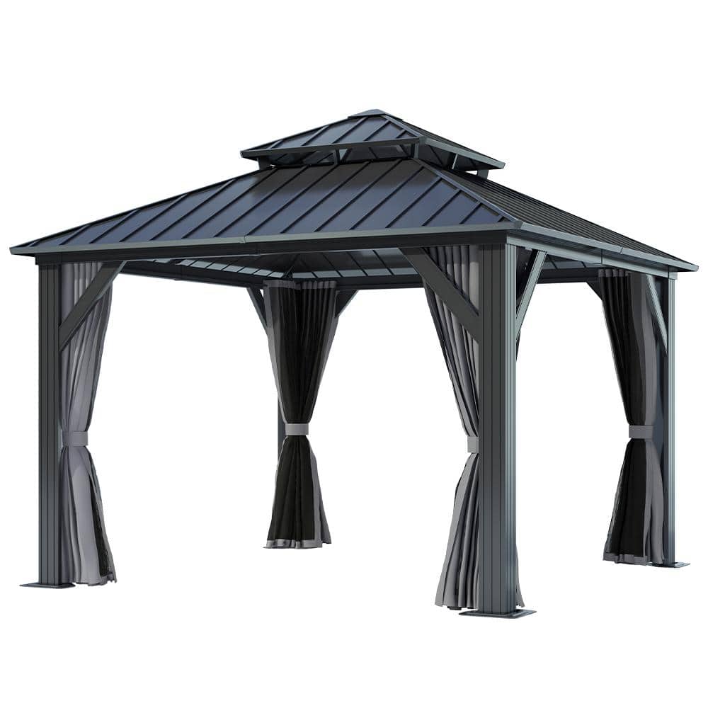 domi outdoor living 14 ft. x 24 ft. Dark Brown Outdoor