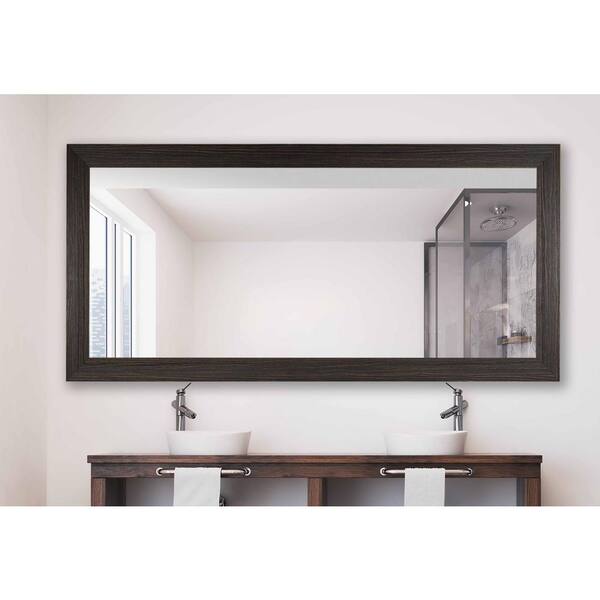 Modern Rustic Non Beveled Mirror 39.25x59.75