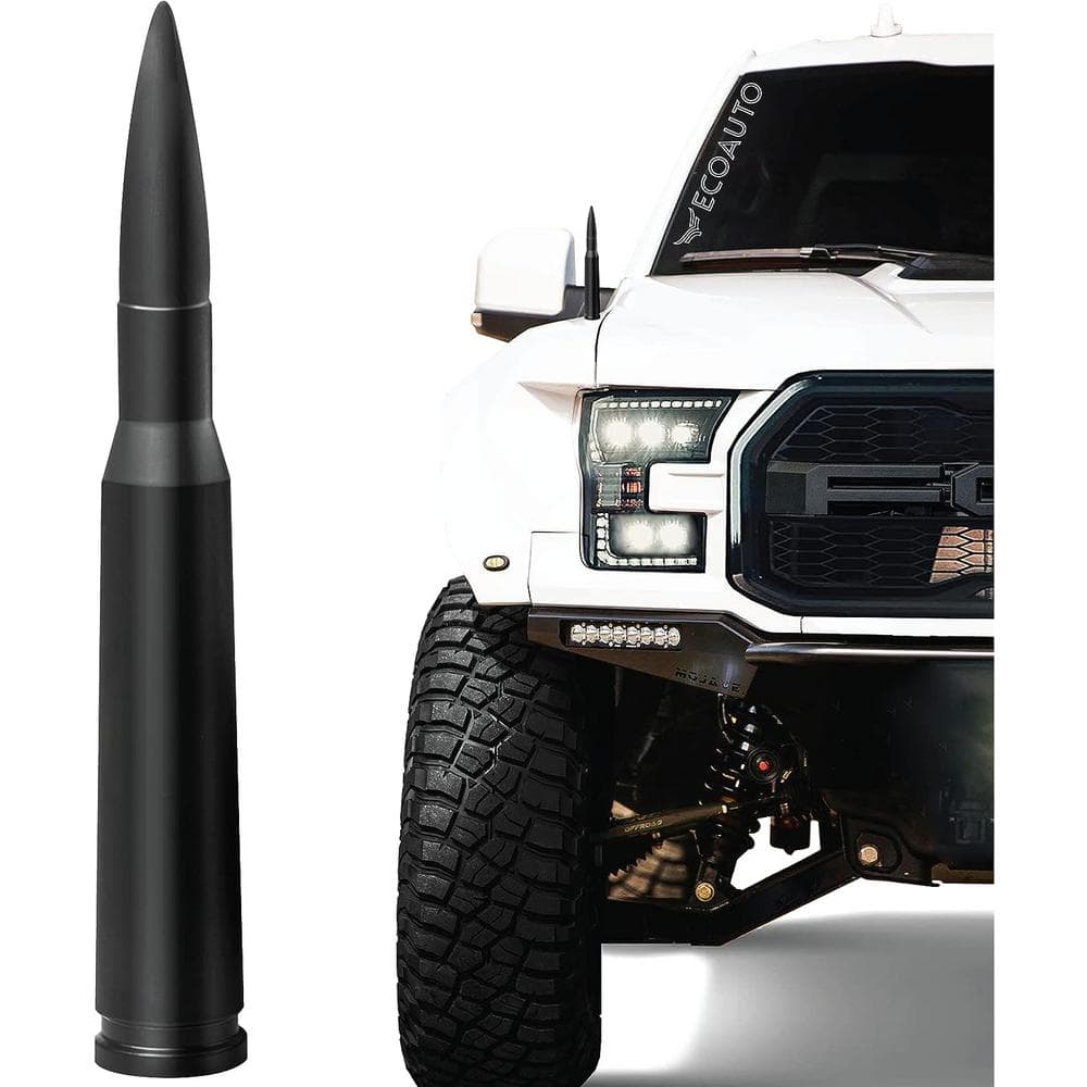 Badass Bullet Antenna Replacement for Dodge Ram & Ford F Series - Ford Raptor Bronco Trucks -Truck Antenna- Matte Black price history on PriceWatchPro