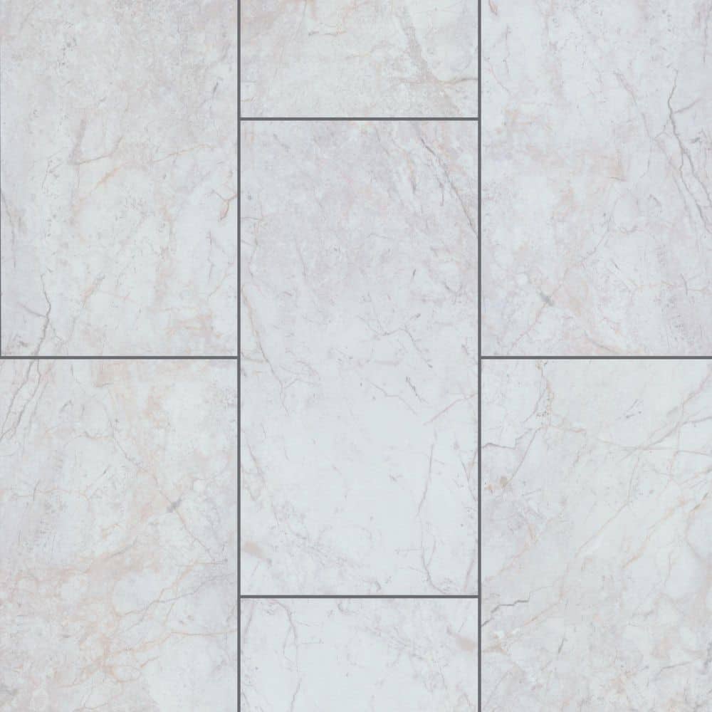 Lifeproof Elmgrove Marble 12 MIL x 12 in. W x 24 in. L Click Lock ...