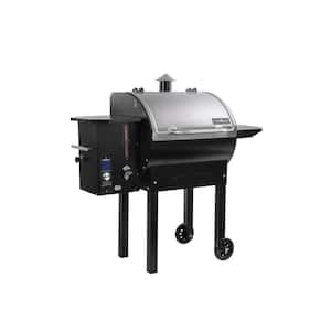 DLX Pellet Grill in Stainless Steel