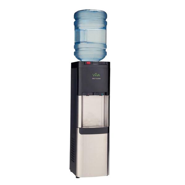 VIVA! Self-Clean Stainless Steel Hot and Cold Water Cooler