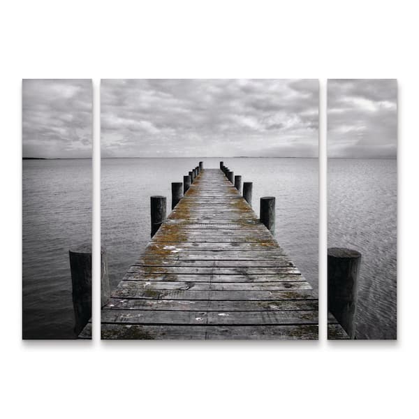 Trademark Fine Art SD Smart Destination 3-Piece Panel Set Unframed Photography Wall Art 30 in. x 41 in.