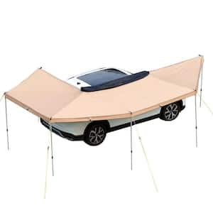 270° Awning, 133 sq. ft. Driver Side Vehicle Awning, Waterproof UV50+ Car Side Awnings with Carry Bag