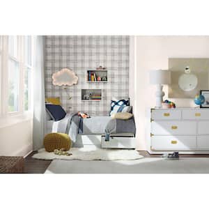 Buffalo Check Paper Strippable Roll Wallpaper (Covers 56 sq. ft.)