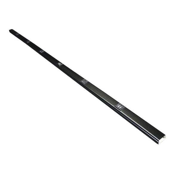 Wiremold Plugmold 5 ft. Black 3-Outlet/6-USB Type A Hardwire Power Strip with Tamper Resistant Receptacles