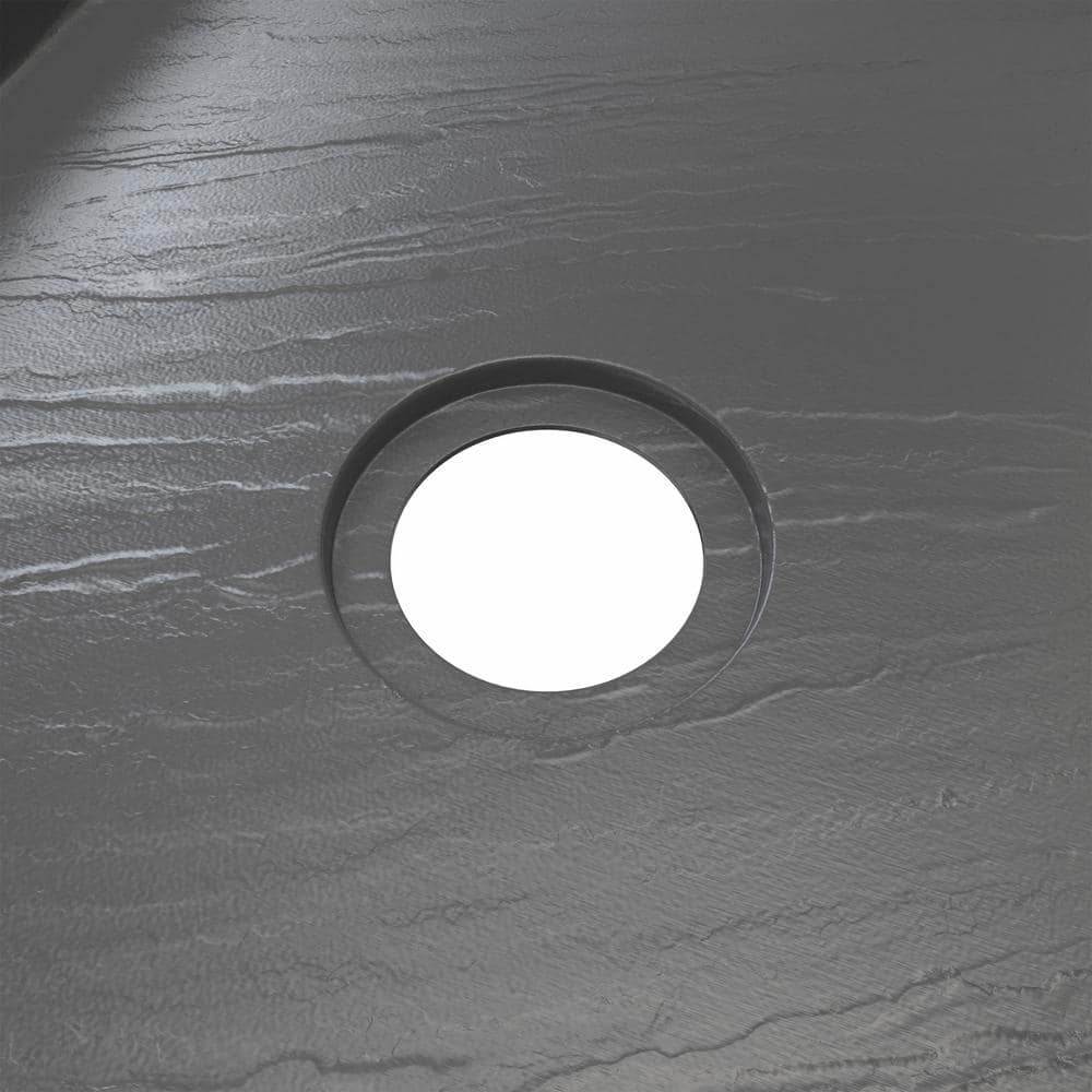 SlimLine 32" x 60" Slate Gray Acrylic Shower Base
