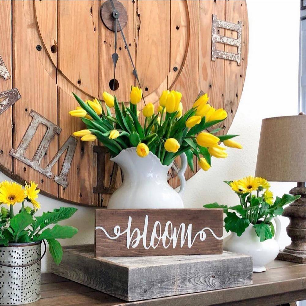 Rustic Weathered Gray 15" Reclaimed Wood Display Riser