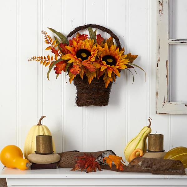 Cozy Fall Decor Ideas using Sunflower Yellow - Harbour Breeze Home