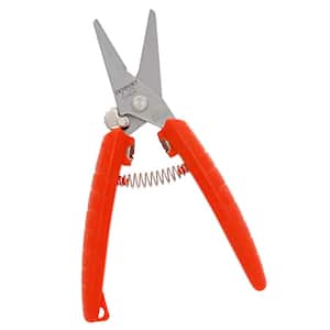 7.5 in. Serrated Blade Stainless Floral Bunch Cutter Shears