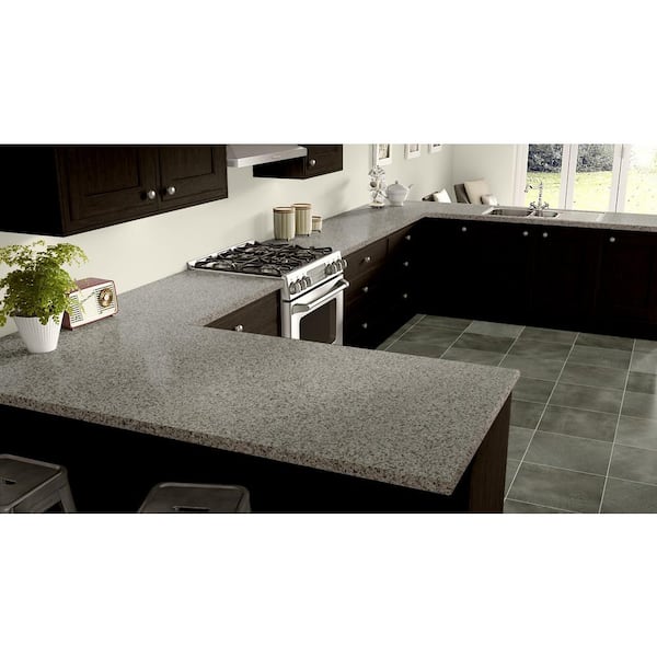 4 ft. x 8 ft. Laminate Sheet in Mercury Vesta with Premium Textured Gloss Finish