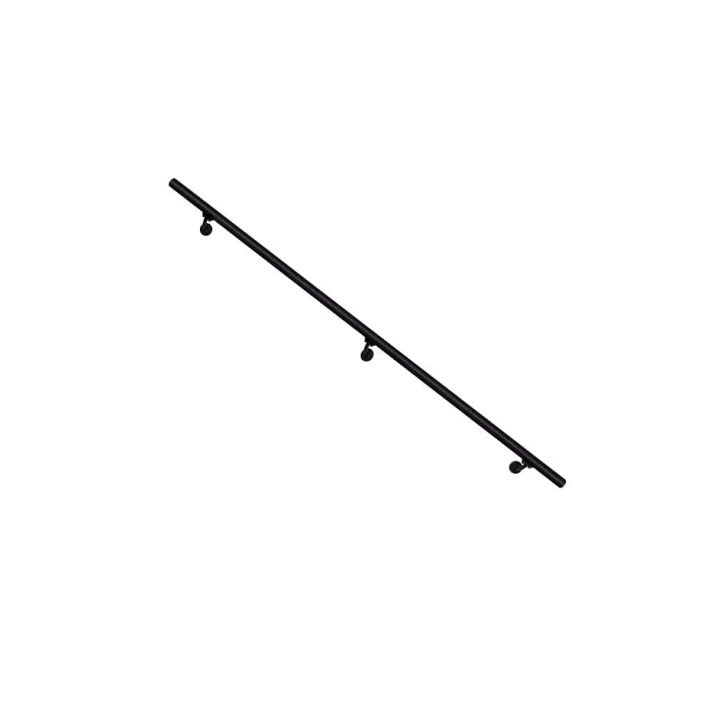 8 ft. L x 1.5 in. D Textured Black ADA Rail/Grab Bar Kit price history on PriceWatchPro