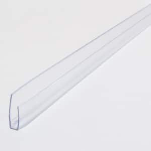 Thermoclear 5/8 in. x 96 in. x 5/8 in. (16mm) Polycarbonate Multi-Wall U-Channel