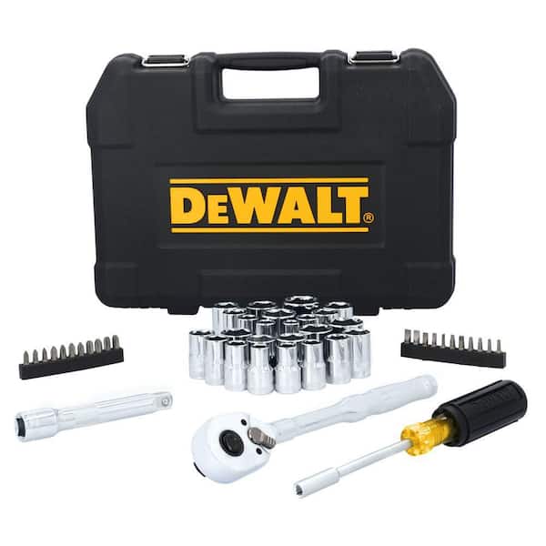 TOUGHSERIES 49-Piece Mechanics Tool Set for 1/2 in. Drive with Hard Shell Carrier