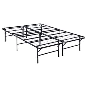 Mabel Black Metal Frame Eastern King Support Platform Bed