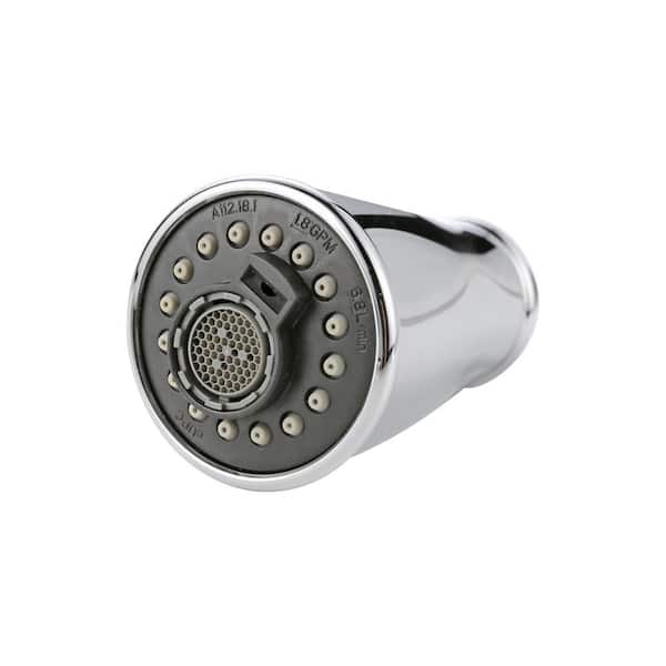 Pull Down Kitchen Faucet Replacement Part in Chrome with 3-Spray