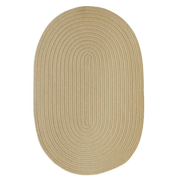 Home Decorators Collection Trends Linen 5 ft. x 8 ft. Braided Oval Area Rug
