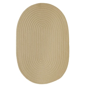 Trends Linen 7 ft. x 9 ft. Oval Braided Area Rug