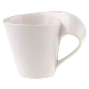 New Wave Caffe 2.75 oz. White Porcelain Espresso Cup