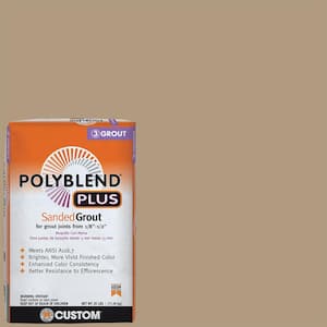 Polyblend Plus #186 Khaki 25 lb. Sanded Grout