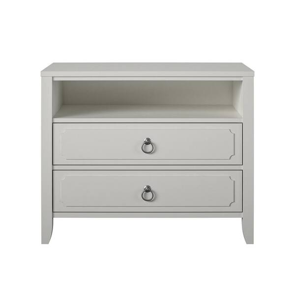 her majesty 2 drawer nightstand novogratz