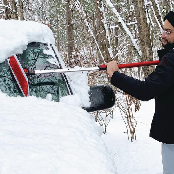 Silicone Car Ice Scrapers Winter Car Windshield Snow Brush Soft Non-slip  Handle Ice Scraper Snow Shovel Removal Car Accessories - AliExpress