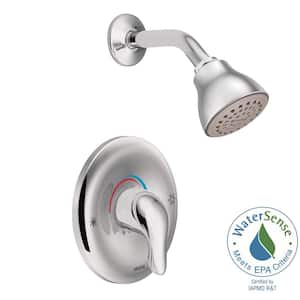 Chateau Single-Handle 1-Spray Shower Faucet in Chrome (Valve Included)