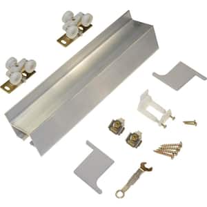 72 in. Wall Mount (Barn Door) Track and Hardware Set