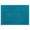 Mohawk Home Cotton Reversible Fiesta Teal 27 in. x 45 in. Blue