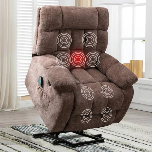 Prospera Upholstered Heated Massage Chair & Reviews