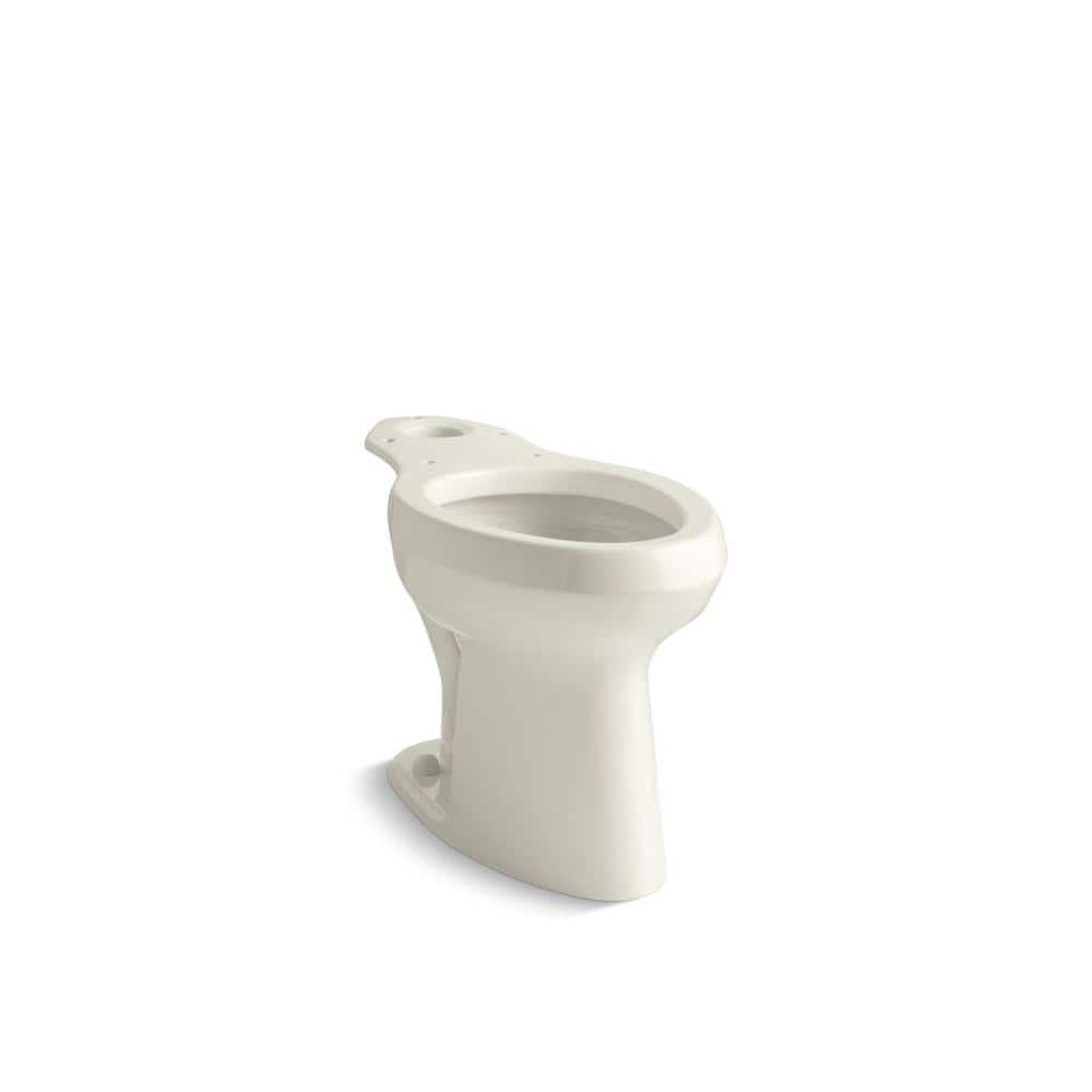 Biscuit Elongated Ceramic Toilet Bowl, 29.25"