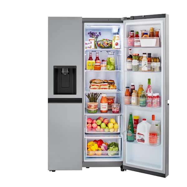 LG 27 cu. ft. Side by Side Smart Refrigerator w/ Craft Ice