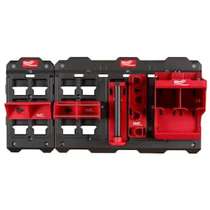 PACKOUT Shop Storage 7-Piece Kit with M12 Battery Rack