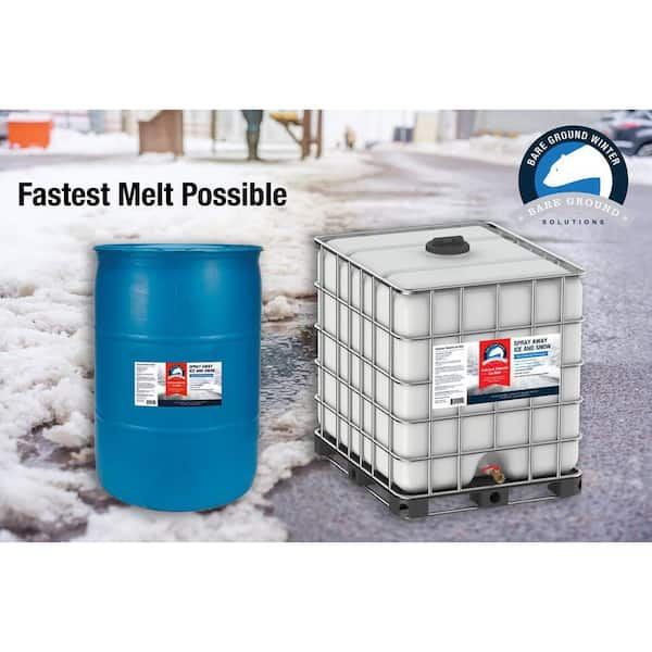 Bare Ground 30 Gal. Drum of Bolt Calcium Chloride Liquid Deicer