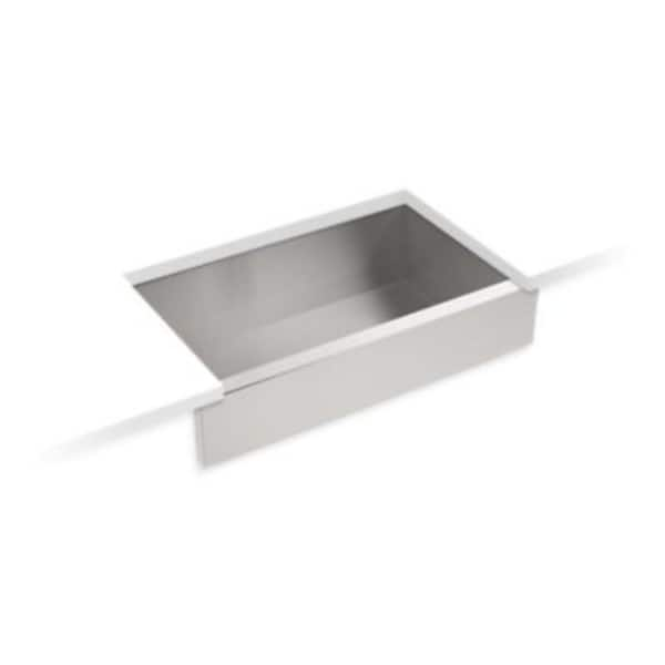 Sterling Ludington Stainless Steel 34 in. Single Bowl Undermount Kitchen Sink