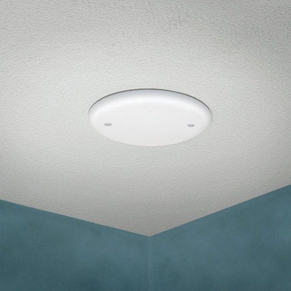 Non Metallic Round Blank Ceiling Box, Cover Light Fixture Hole