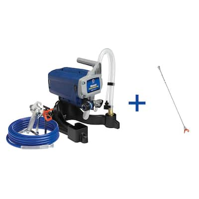 Stark 650-Watt Cart Airless Paint Sprayer Spray Gun with 25 ft. Hose  65157-H1 - The Home Depot