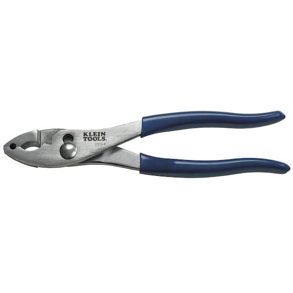 Klein Tools 8 in. Slip Joint Pliers with Hose Clamp