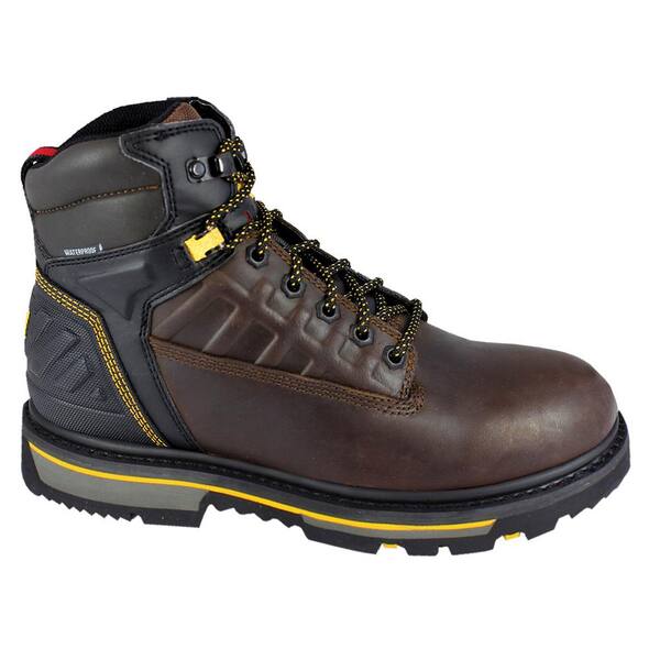 Stanley Men's Secure 2 Waterproof 6'' Work Boots - Composite Toe - Brown Size 11(W)