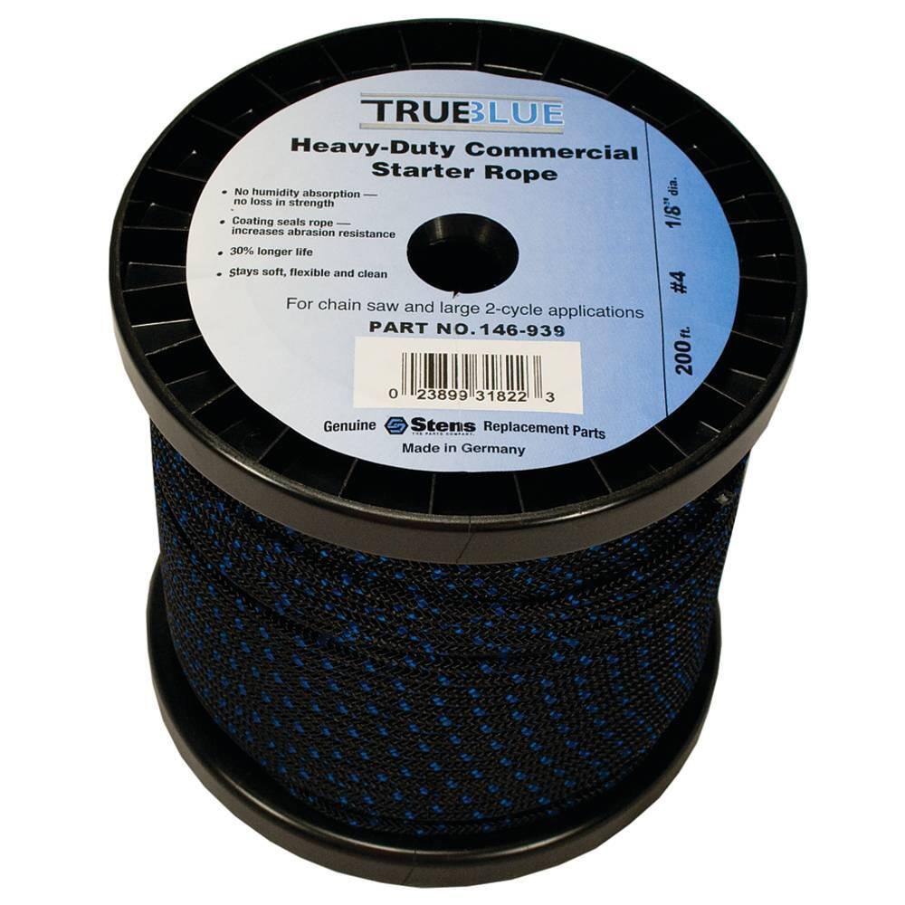 New Stens 500' Solid Braid Starter Rope 146-159 For #4 Solid Braid 