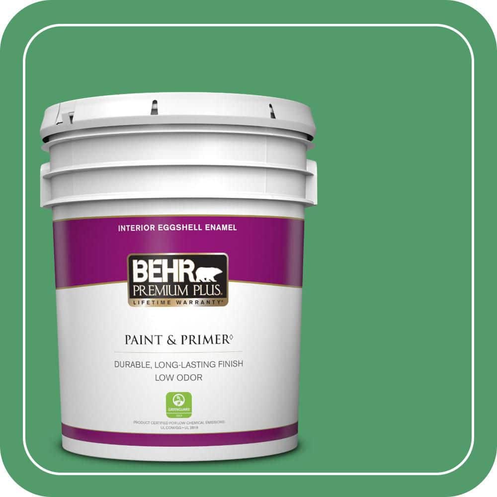 5 gal. #P410-6 Solitary Tree Eggshell Enamel Low Odor Interior Paint & Primer price history on PriceWatchPro