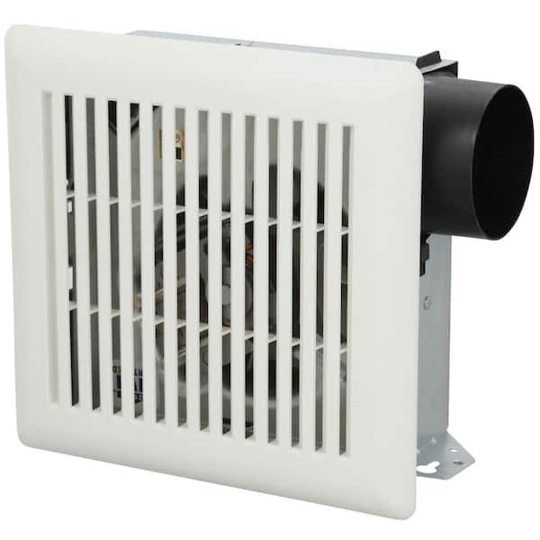 Broan Nutone 50 Cfm Ceiling Wall Mount Bathroom Exhaust Fan 696n - Bathroom Exhaust Fan Ceiling Or Wall