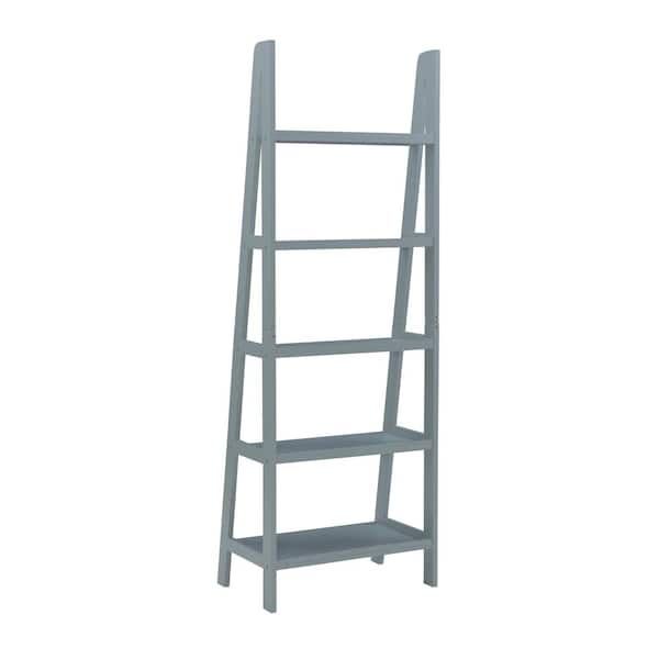 Grey ladder shelf deals ikea